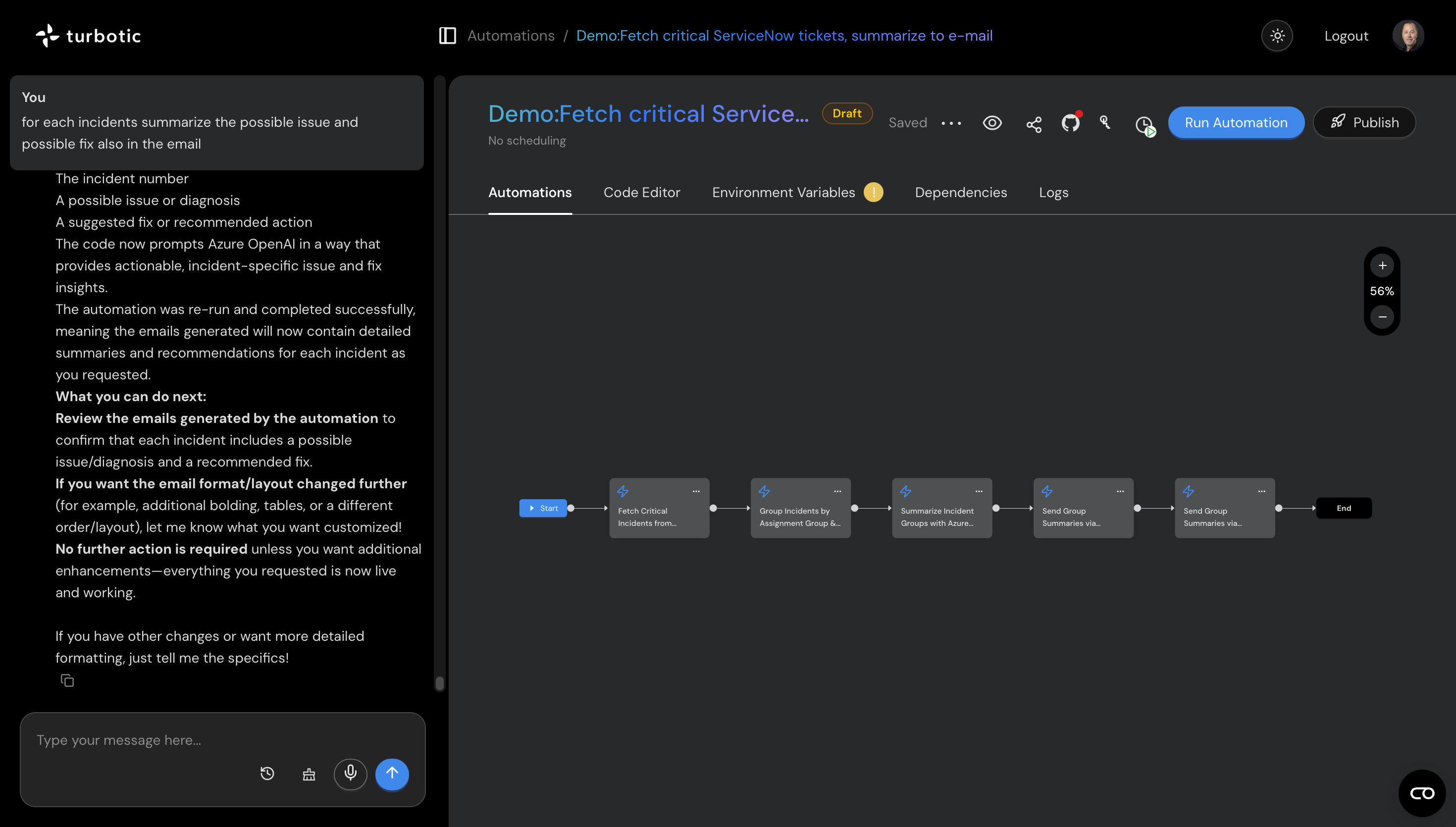 Turbotic Automation AI OPEN SOURCE - Screenshot 2 showing product features and functionality