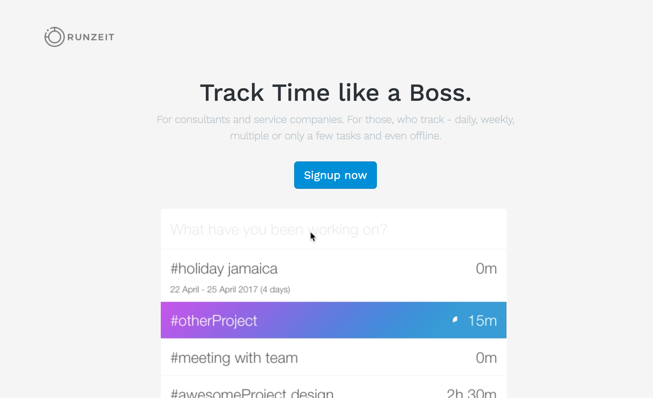 Runzeit gallery image