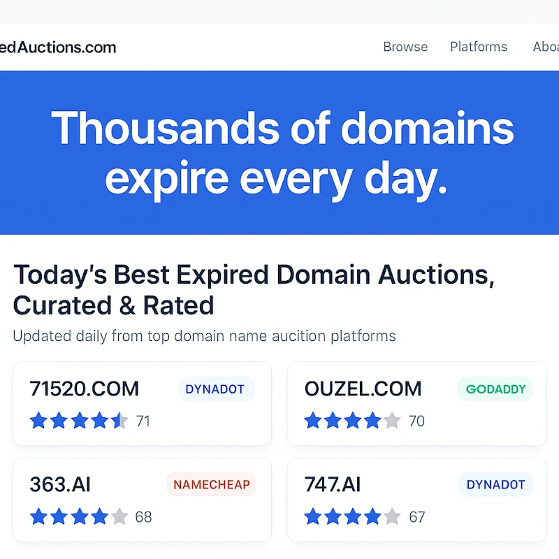 Expired Auctions screenshot 1