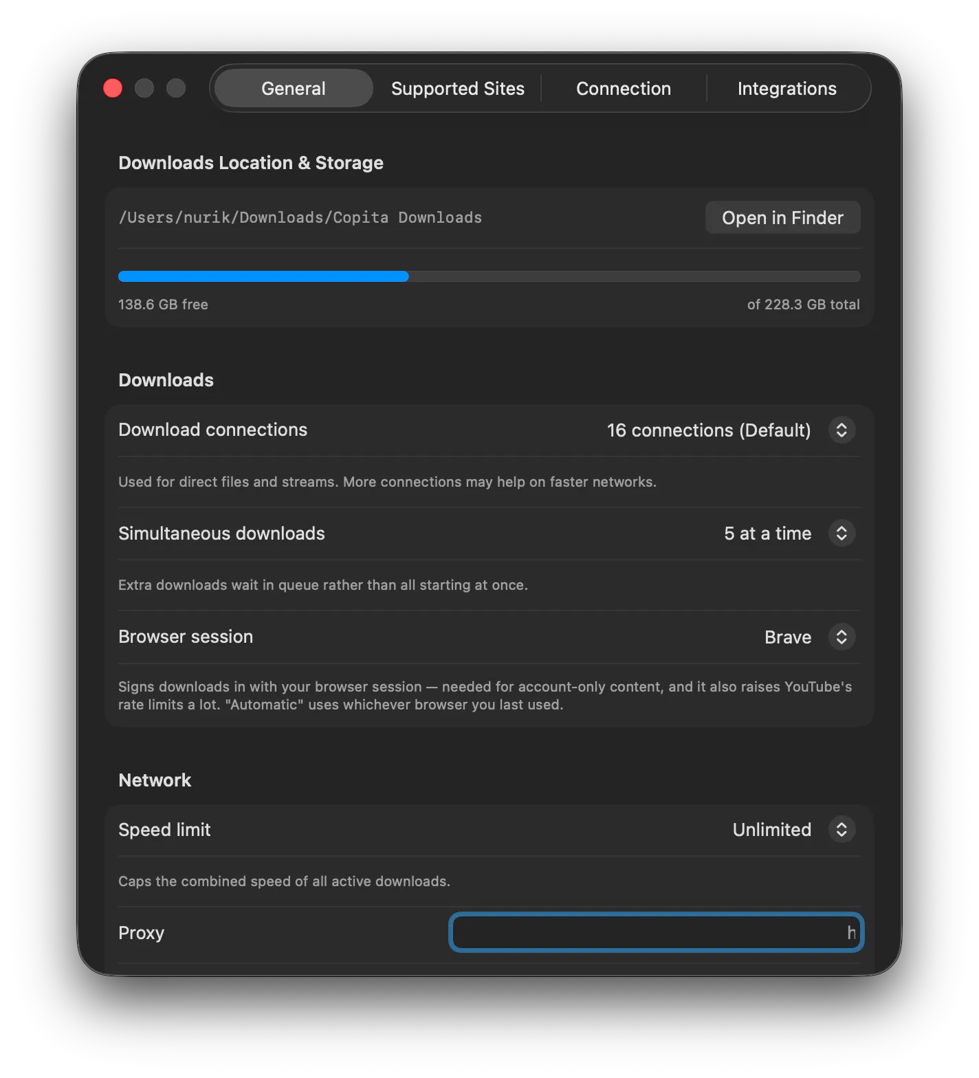 Copita Downloader screenshot 4