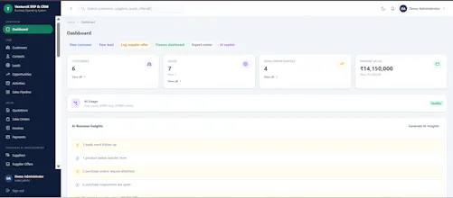 VentureX ERP & CRM gallery image