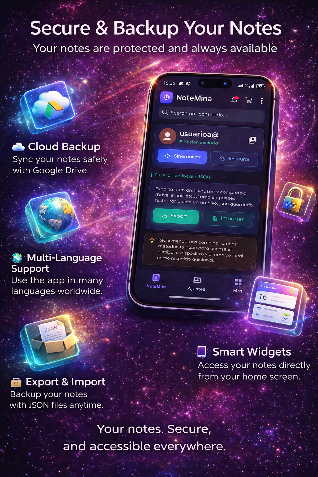 NoteMina: AI Note Taker gallery image