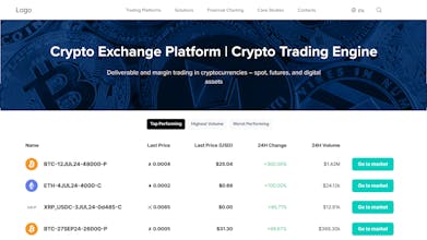 Liquidity Pool API for Crypto exchange gallery image