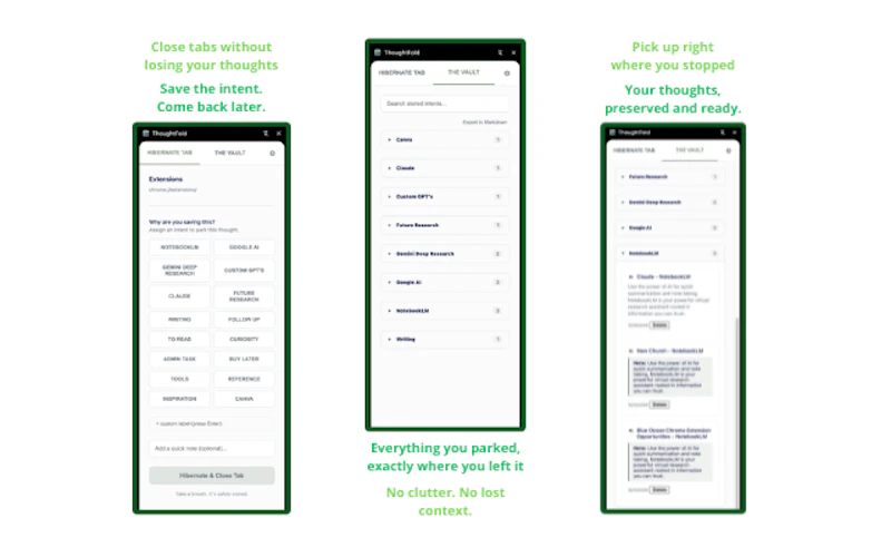 ThoughtFold screenshot 3