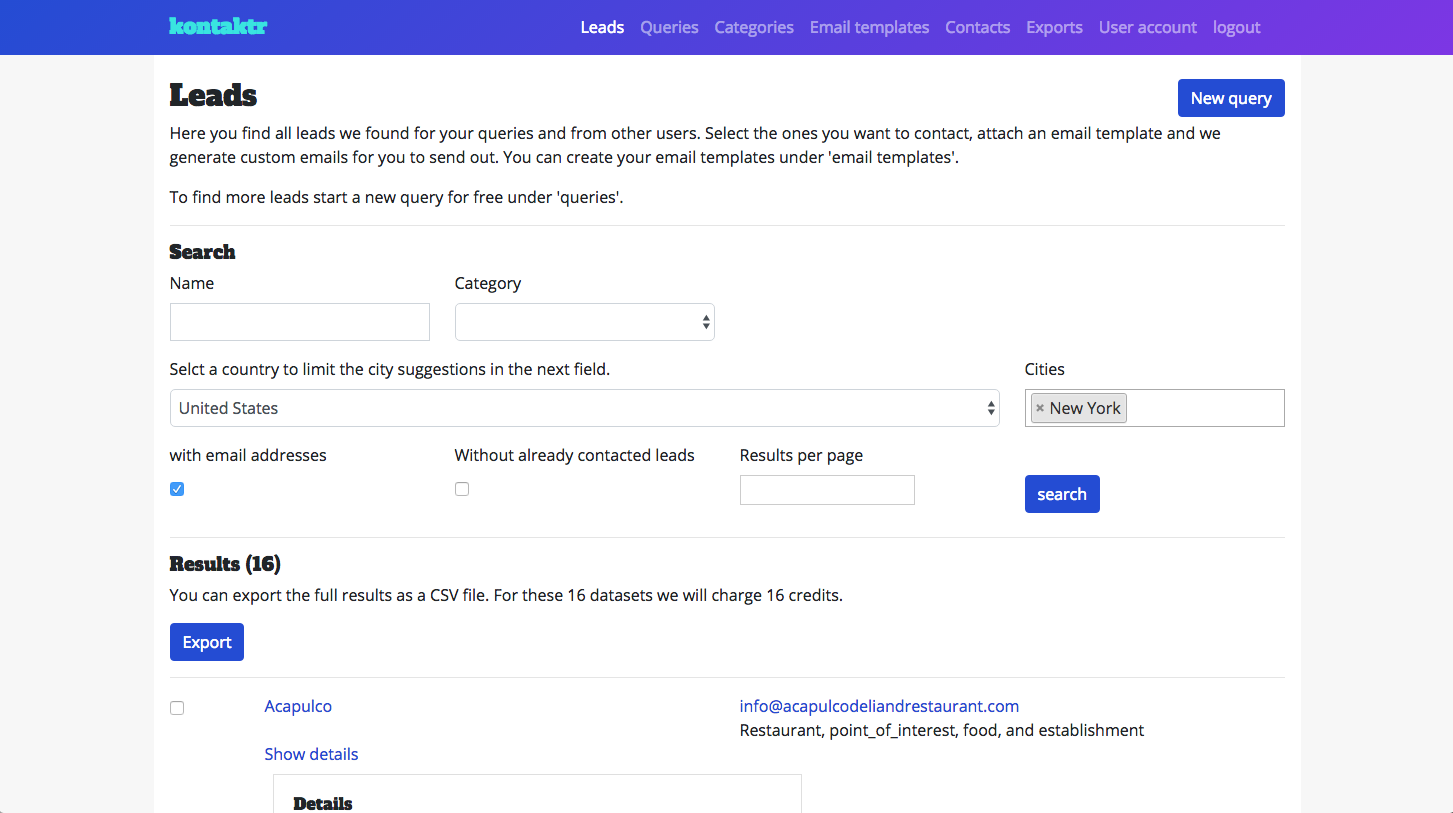 kontaktr gallery image