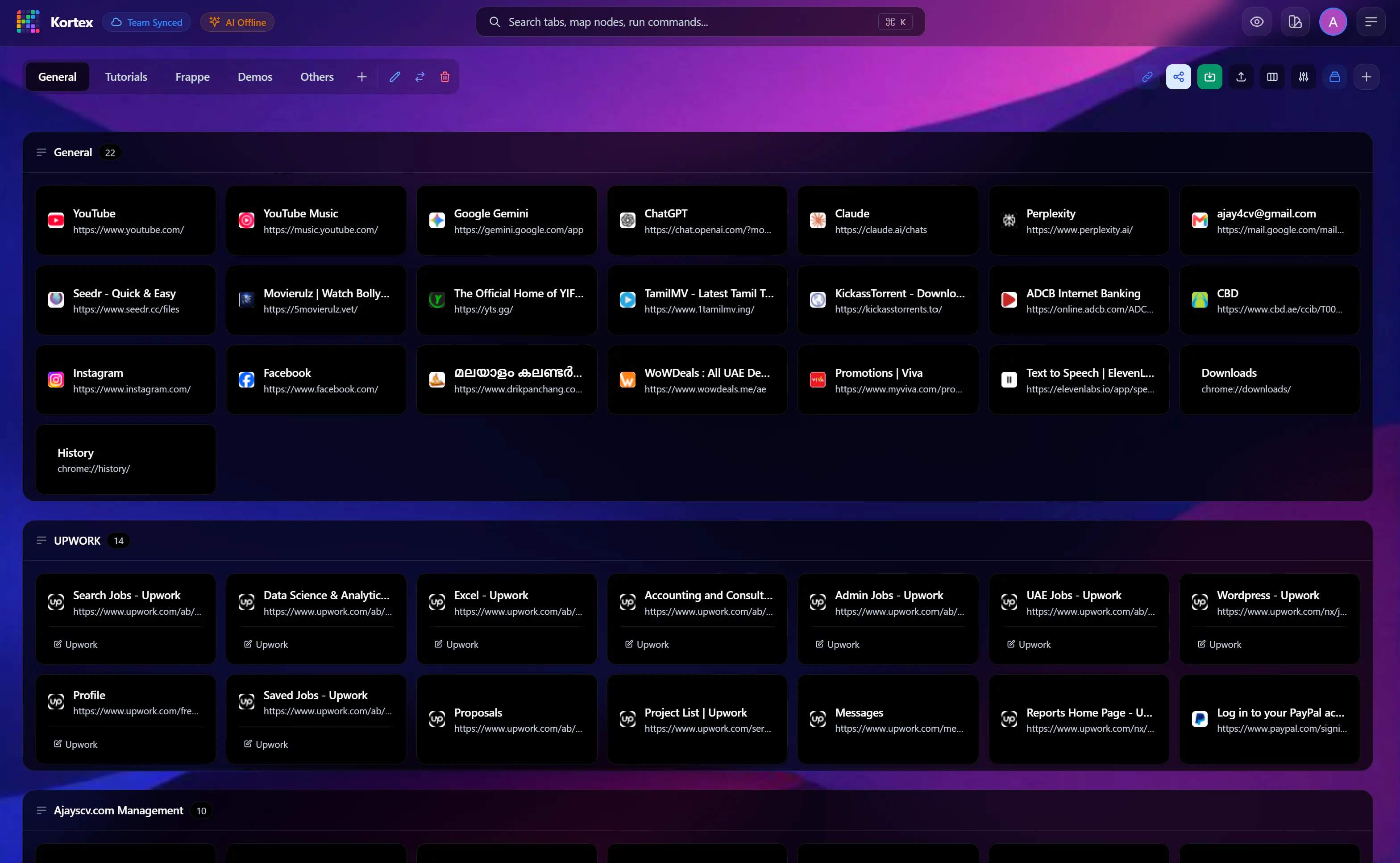 Kortex: Spatial Tab Manager & Workspace gallery image