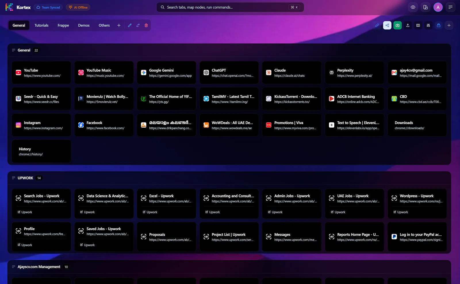 Kortex: Spatial Tab Manager & Workspace screenshot 5