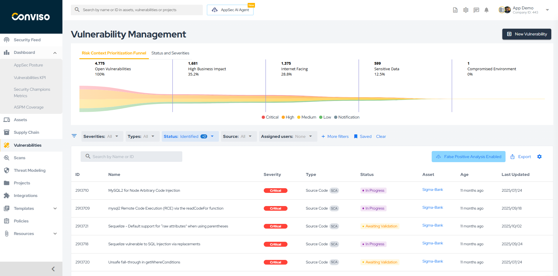 Conviso Platform - Complete ASPM - Screenshot 5 preview