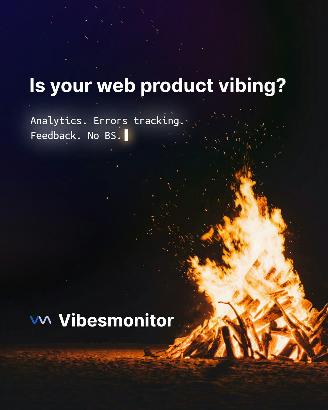 Média Vibesmonitor - Build faster with insights, error-tracking and feedback 1
