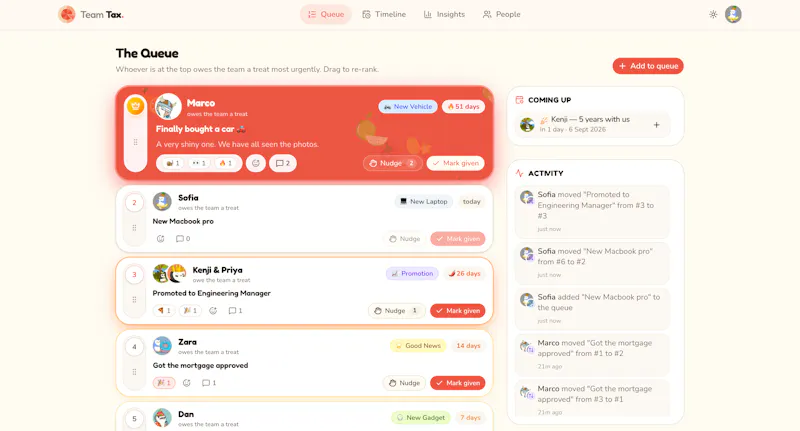 Team Tax screenshot 1