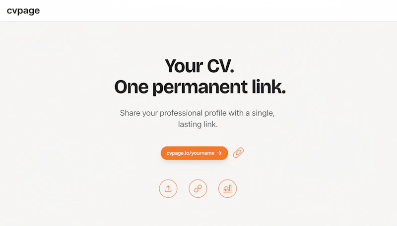 CVPage  screenshot 1
