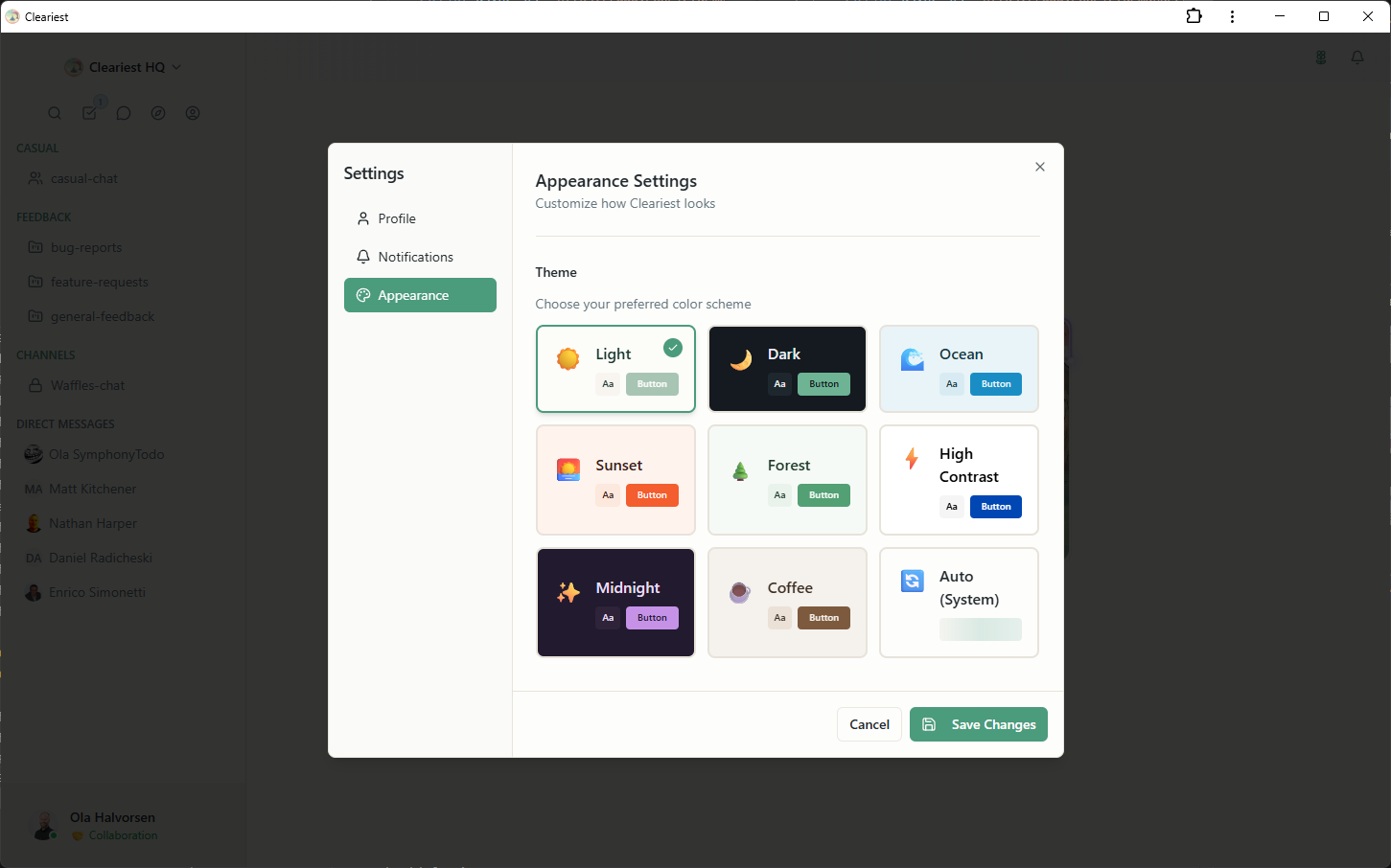 Cleariest gallery image