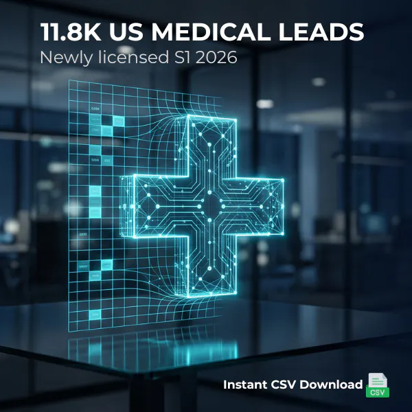 11K+ US Medical Leads (S1 2026)