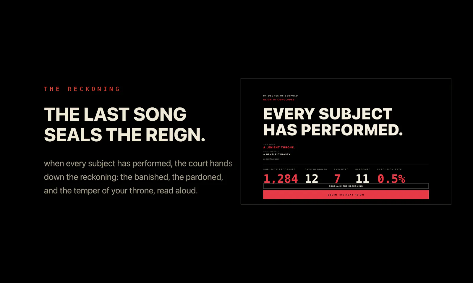 The Stochastic Music Tyrant screenshot 8