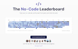The No-Code Leaderboard media 1