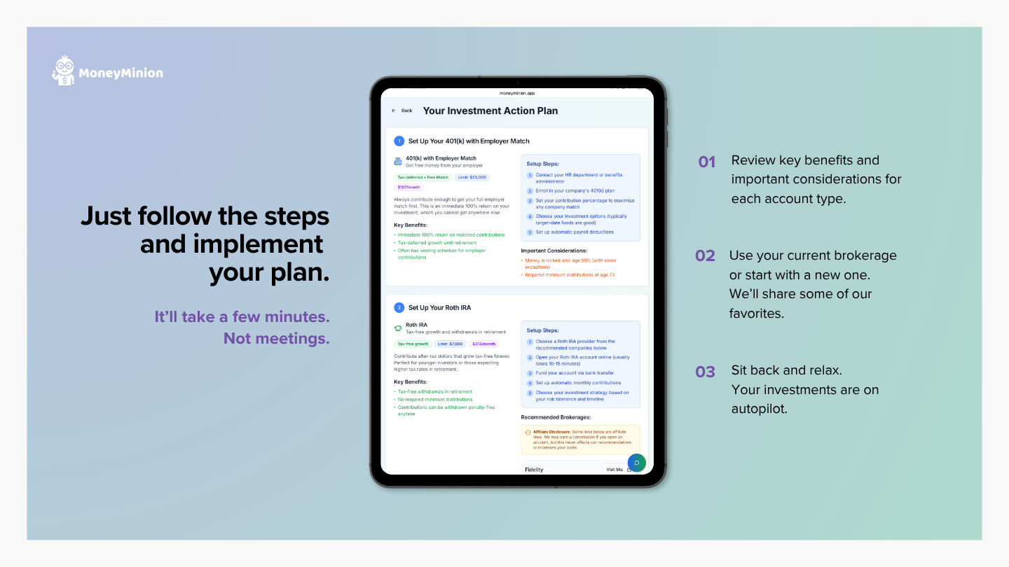 MoneyMinion - Investing Simplified gallery image