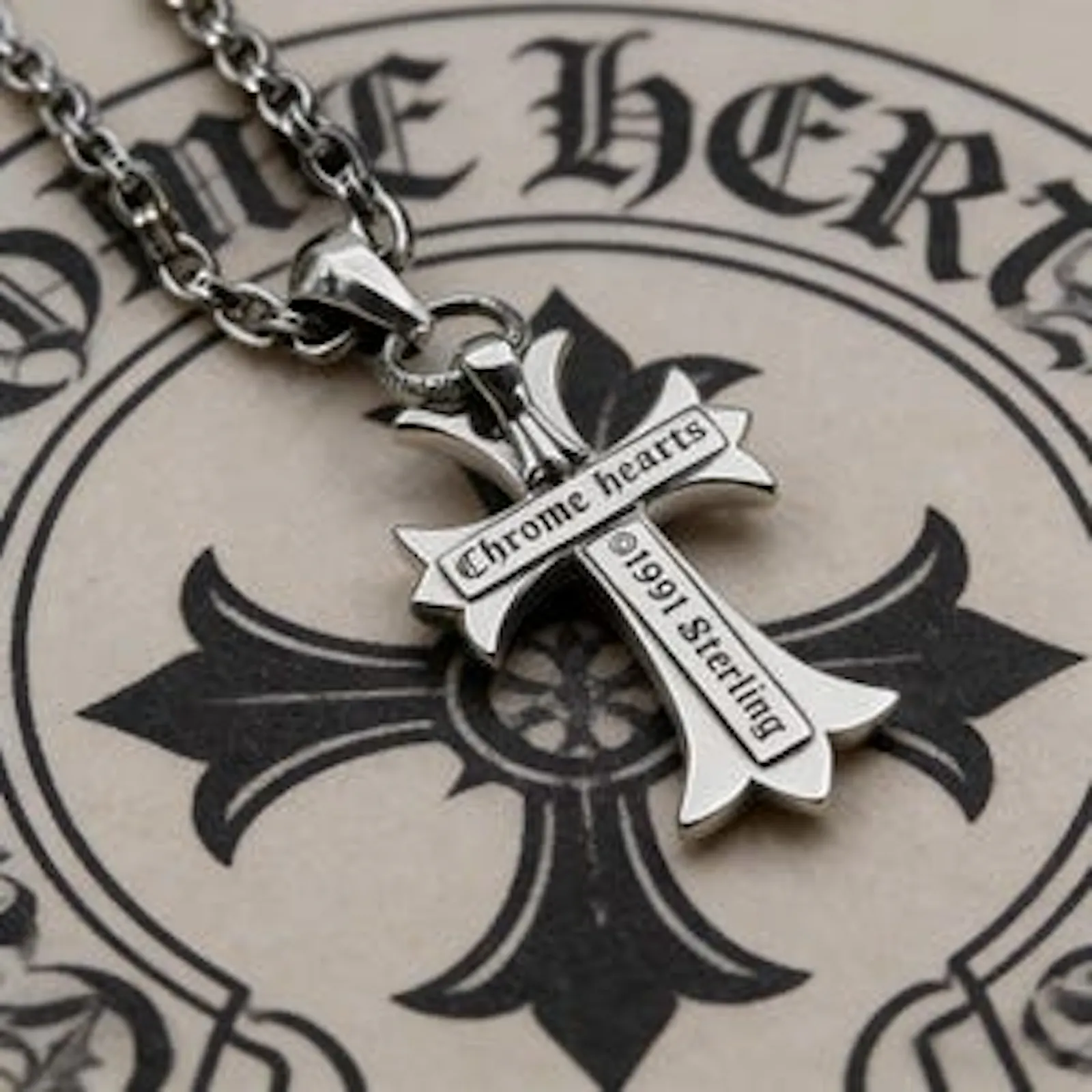 chrome hearts necklace screenshot 1