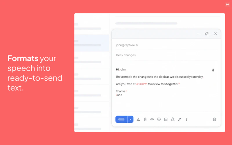 Tapfree for Chrome screenshot 4