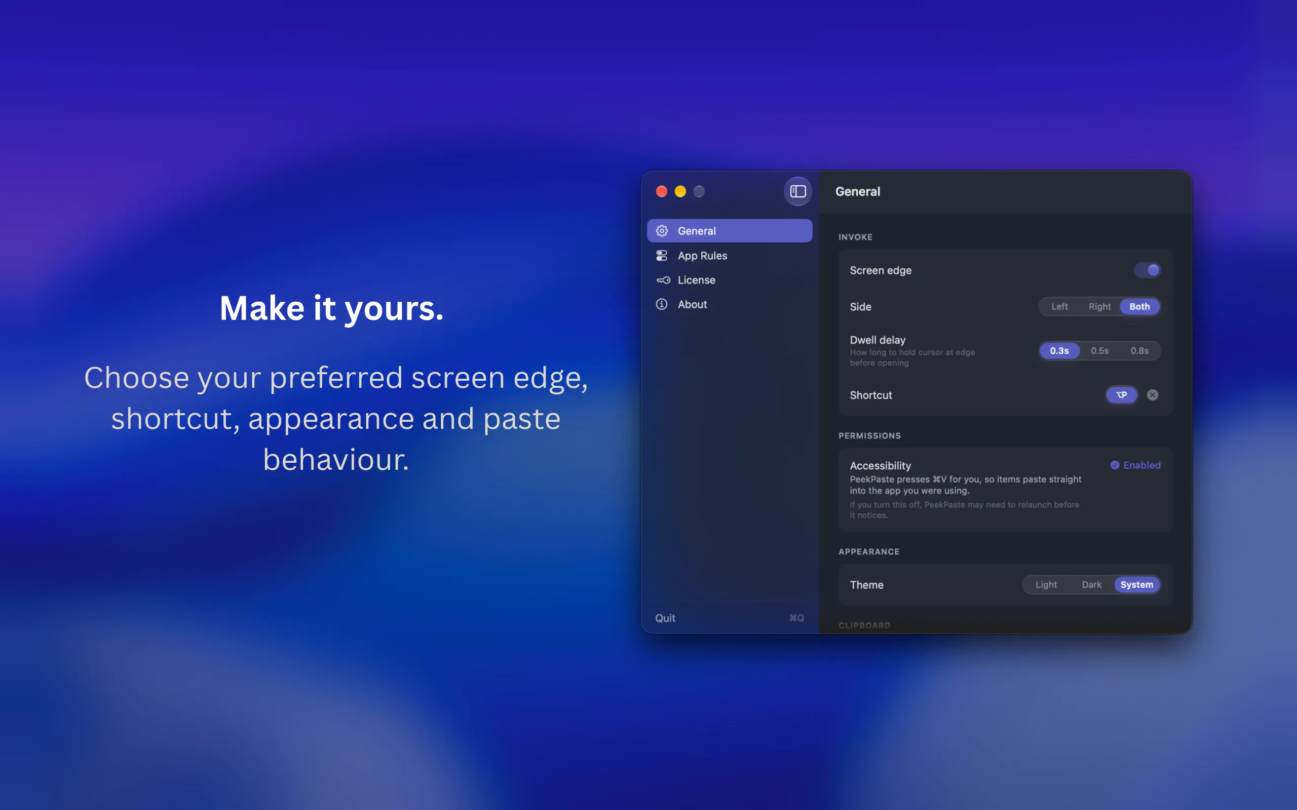 PeekPaste gallery image