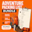 Adventure Packing List Bundle