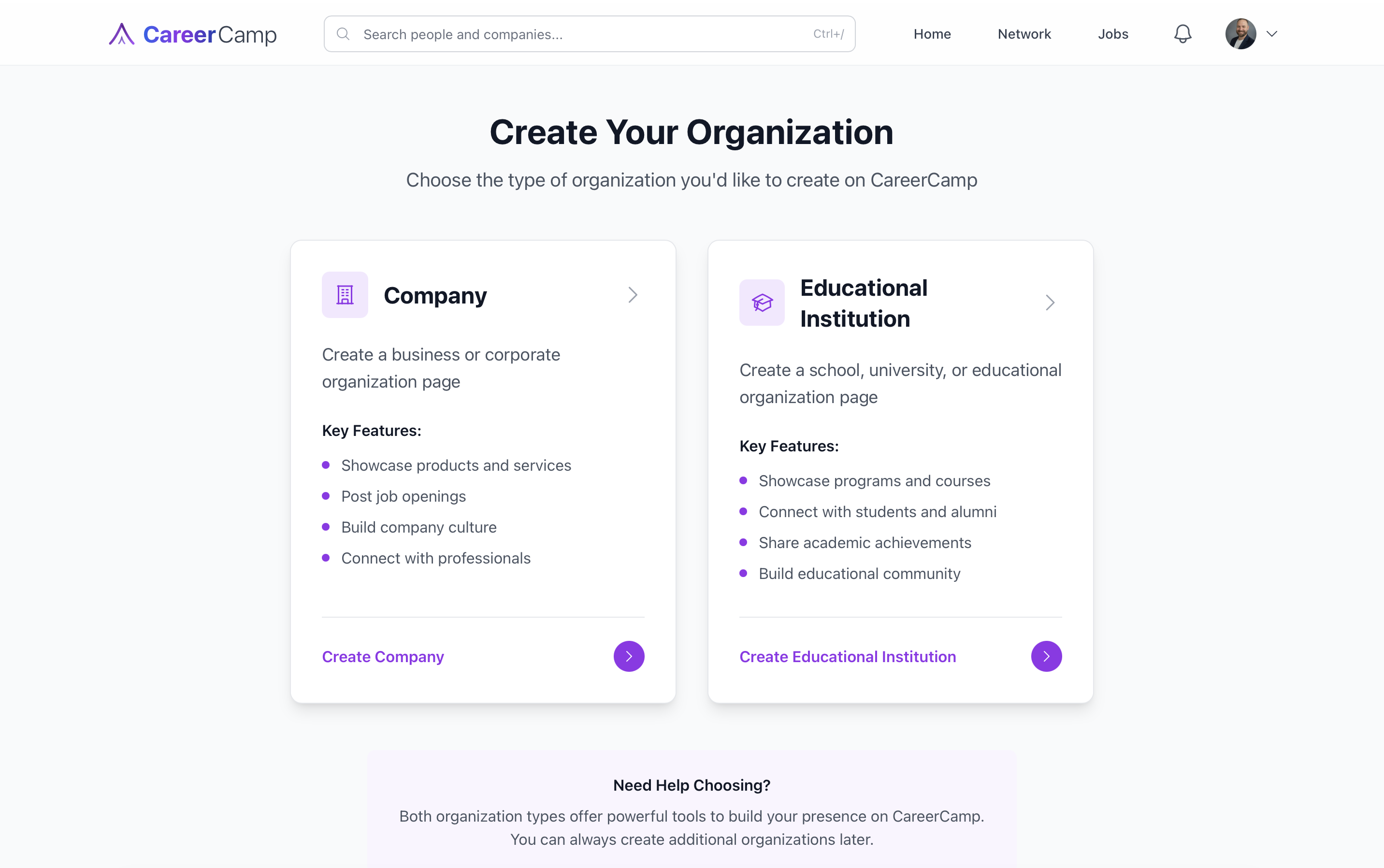 Média CareerCamp - AI-Powered Professional Networking 5