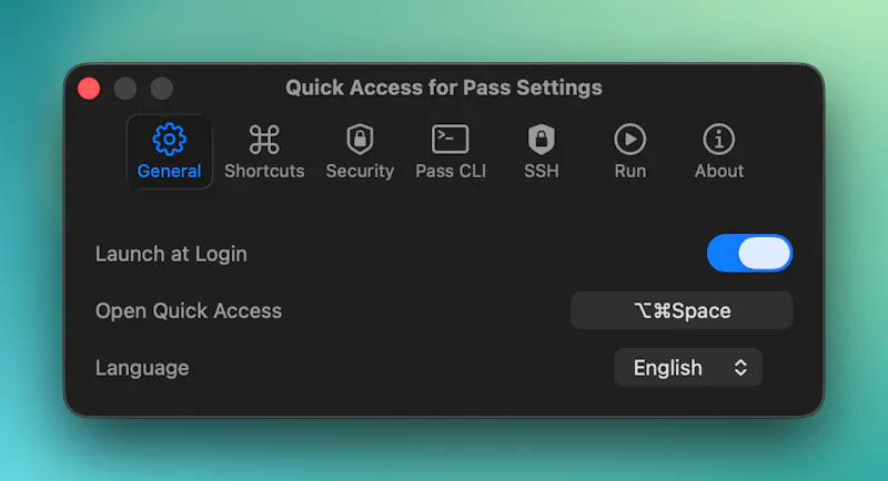 Quick Access for Pass screenshot 6