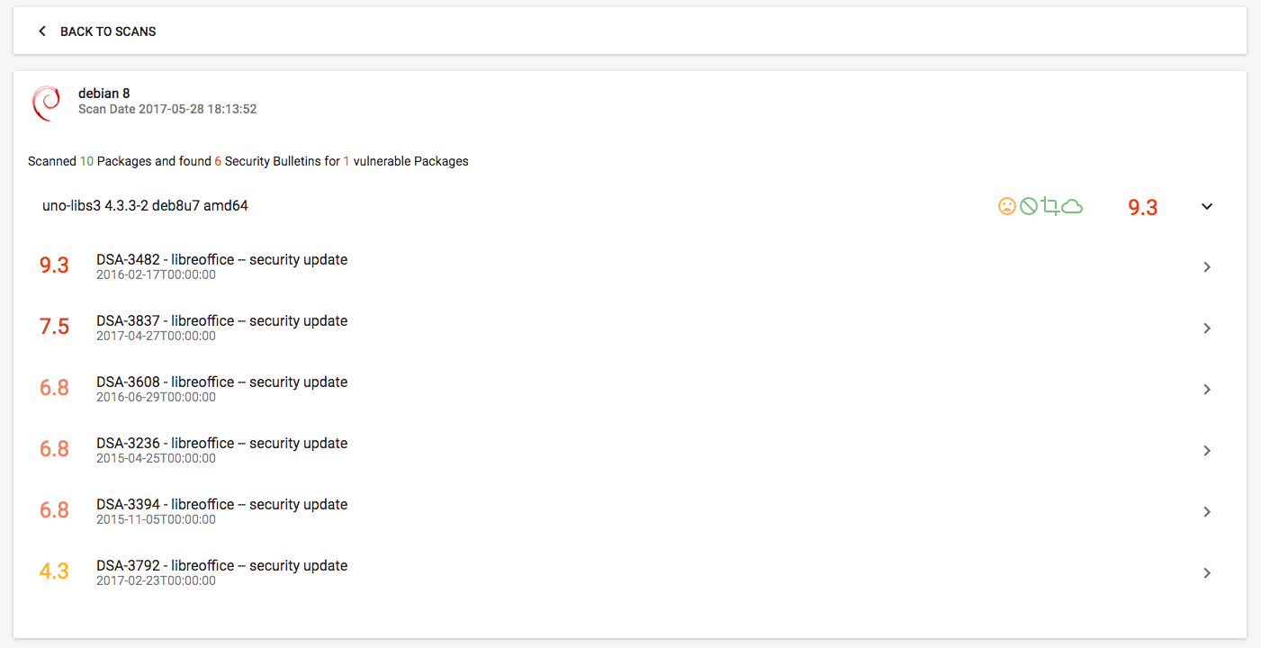 Vulners: complete security database gallery image