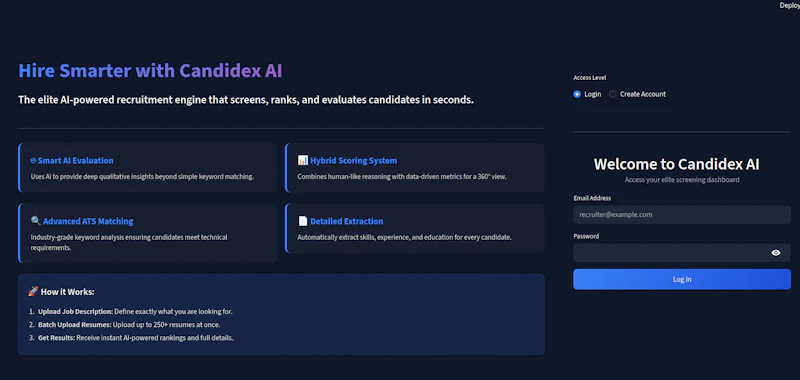 Candidex AI screenshot 1