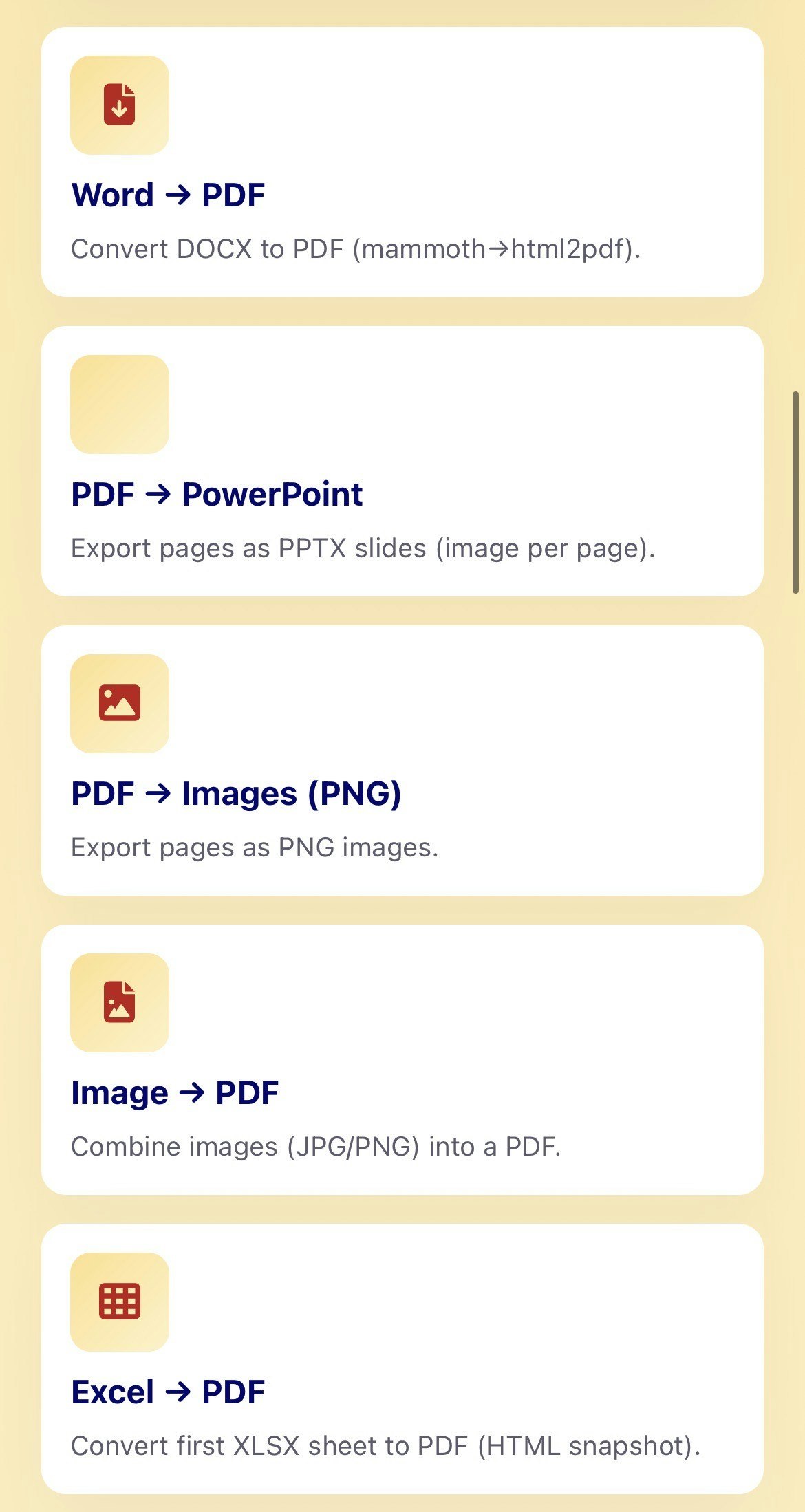 HTML to PDF Converter gallery image