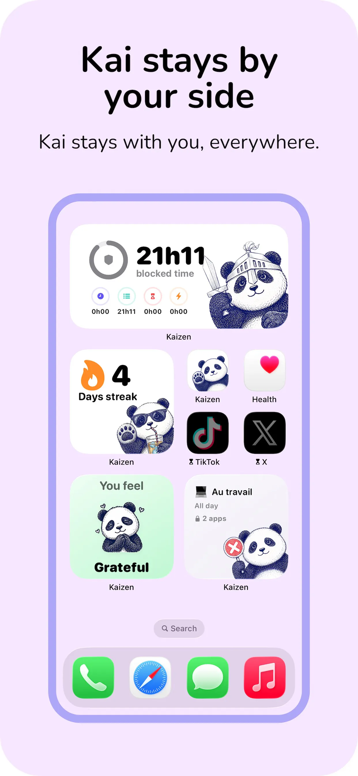 Kaizen: Screen Time & Detox iOS App gallery image