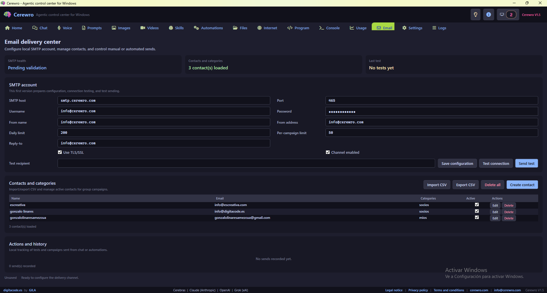 Cerewro: Windows AI Agent gallery image