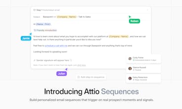 Attio Sequences gallery image