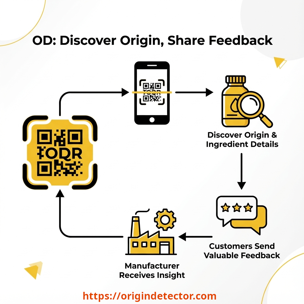 Origin Detector (OD) - Screenshot 2 showing product features and functionality