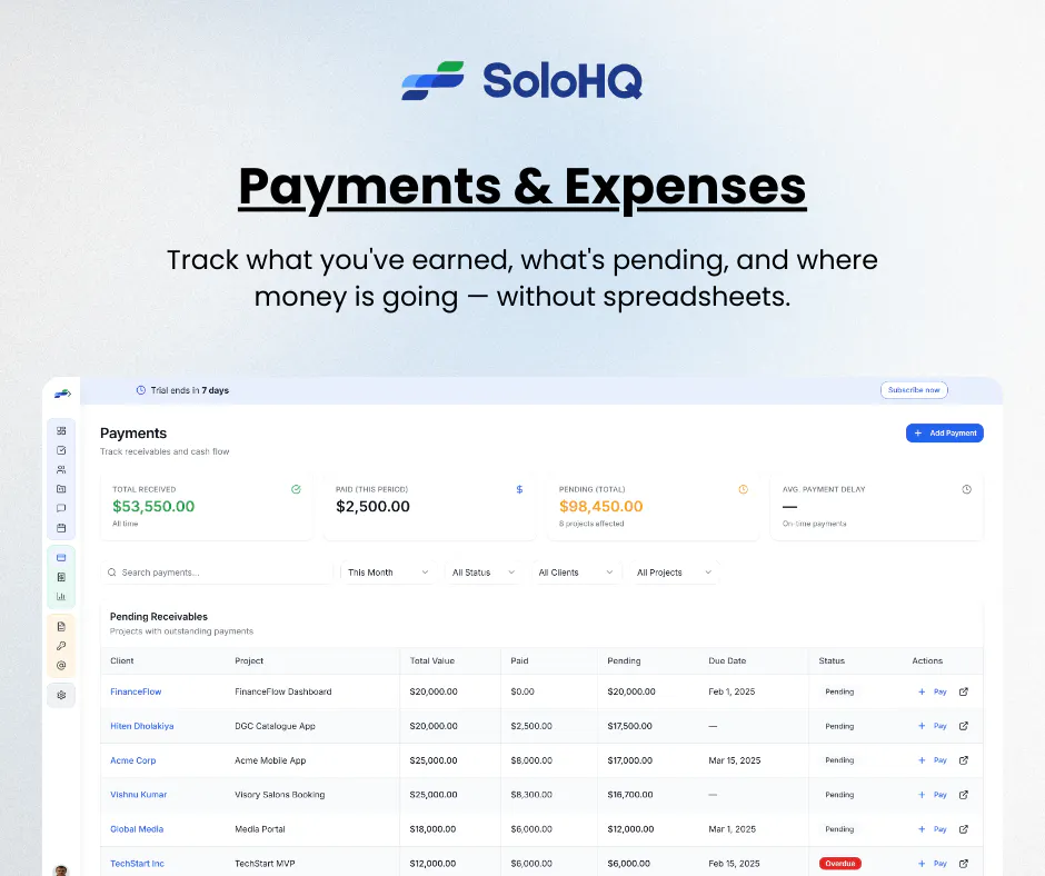 SoloHQ gallery image