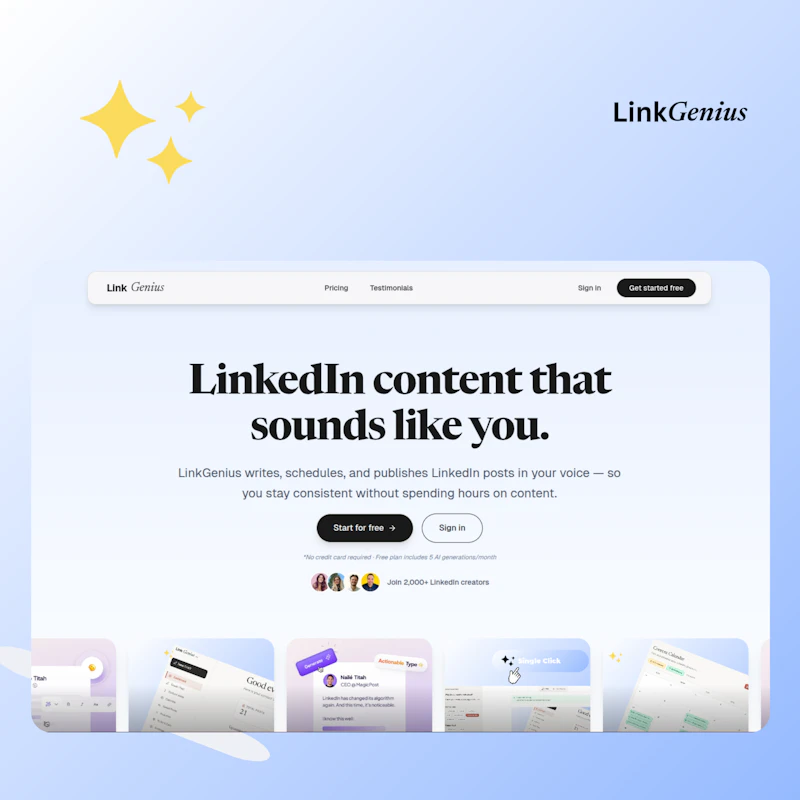 LinkGenius AI screenshot 4