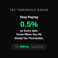 Tax Threshold Radar