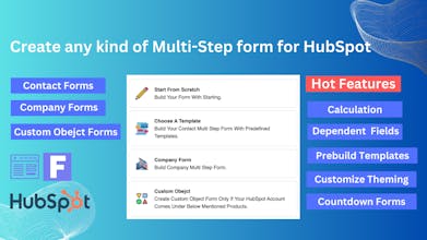 Hubspot MultiStep FormMaker gallery image
