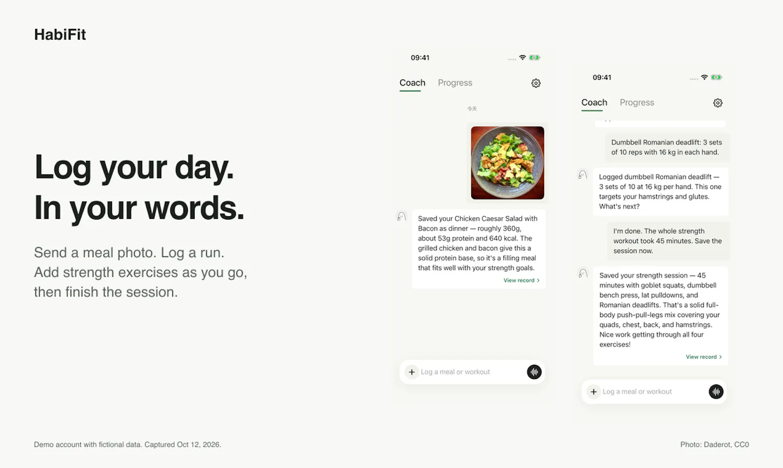 HabiFit screenshot 1