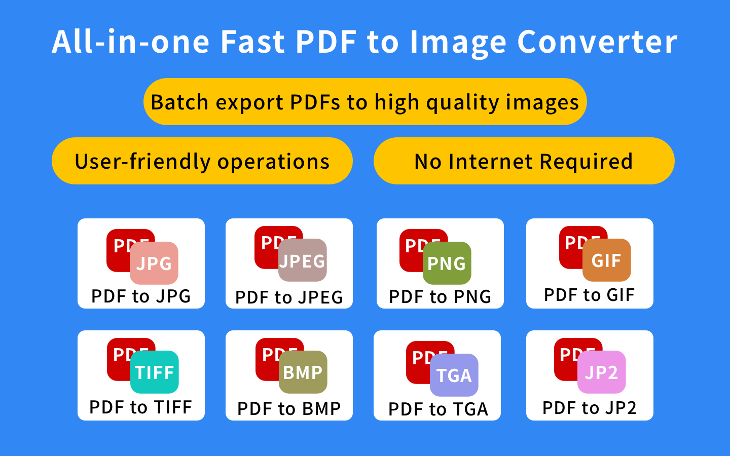 Mídia 1 de PDF rápido para conversor de imagem