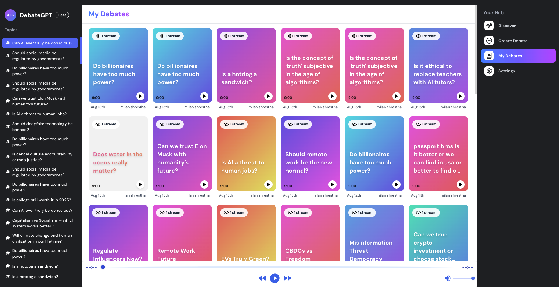 DebateGPT gallery image