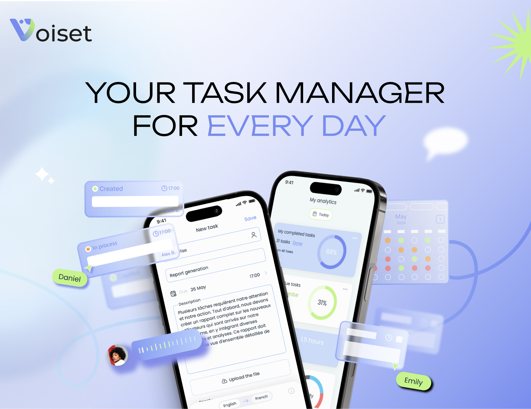 Voiset: Plan, Tasks & Voice AI gallery image
