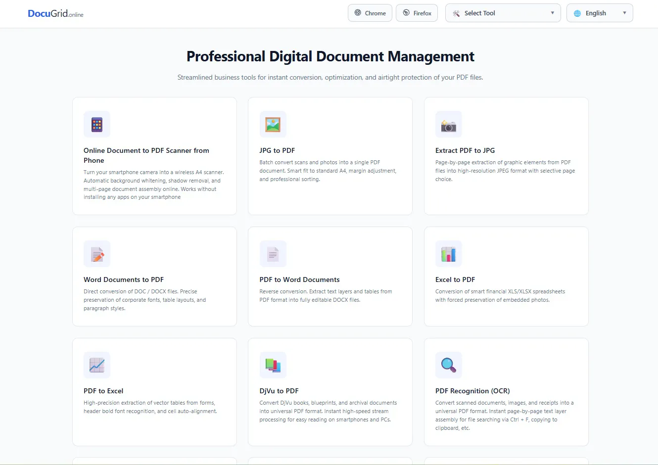 DocuGrid.online gallery image