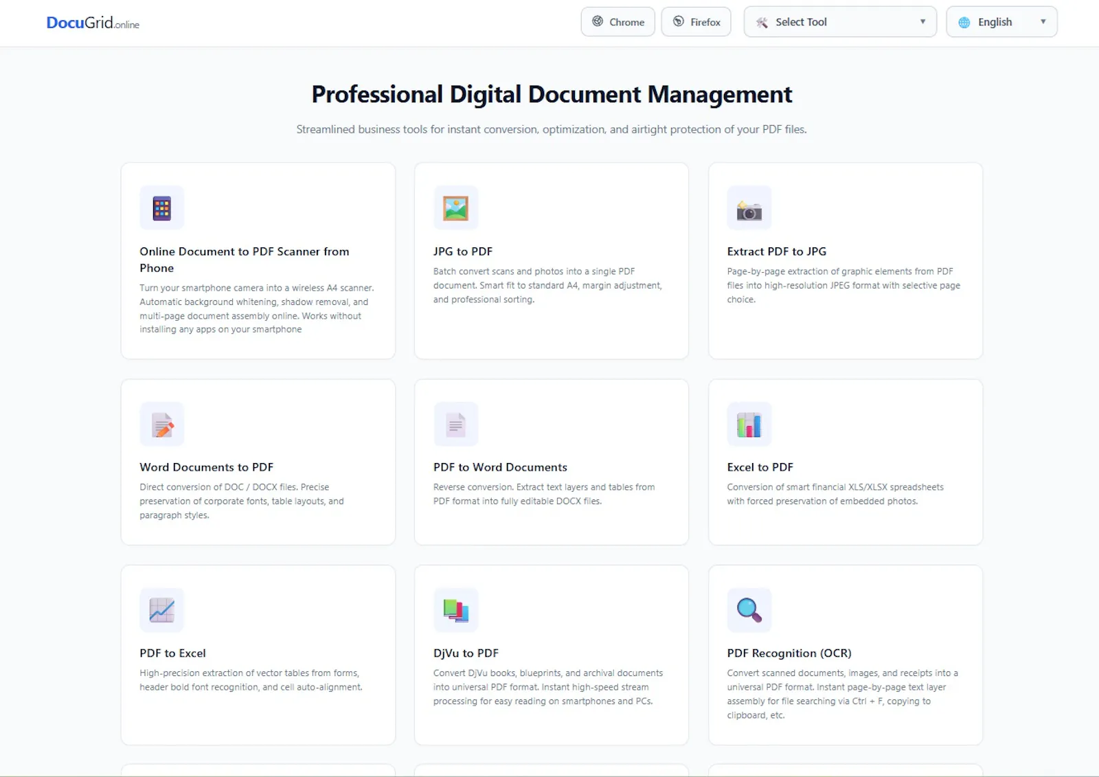 DocuGrid.online screenshot 1