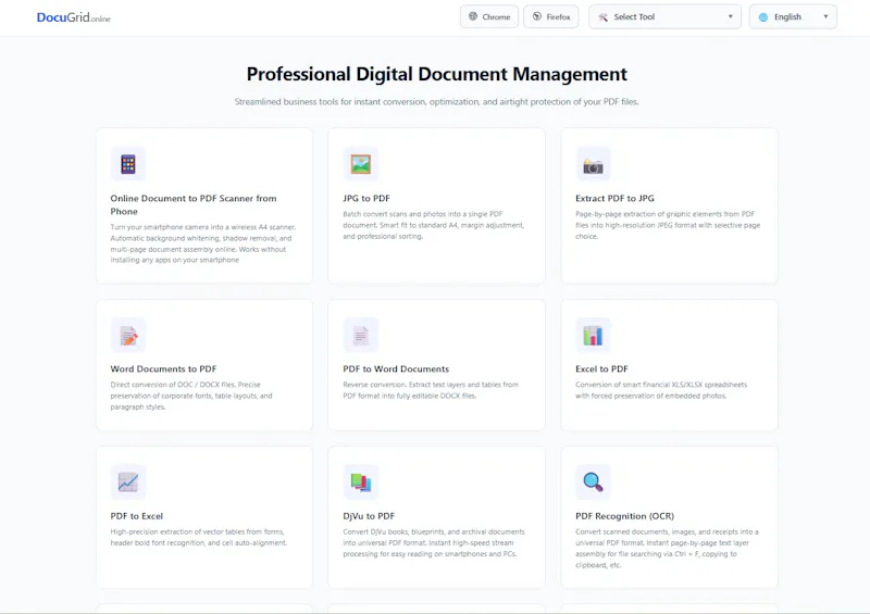 DocuGrid.online screenshot 1