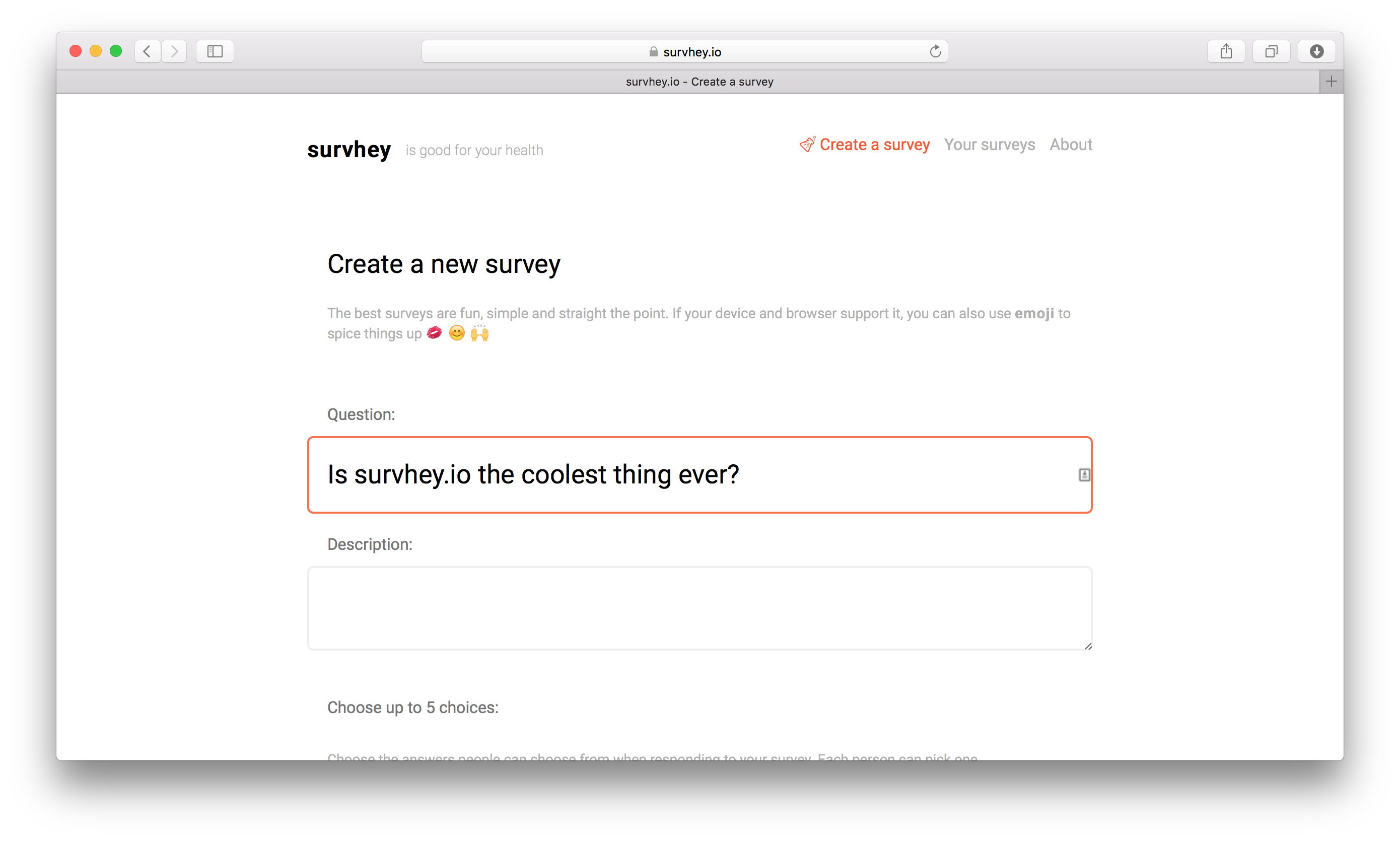survhey.io gallery image