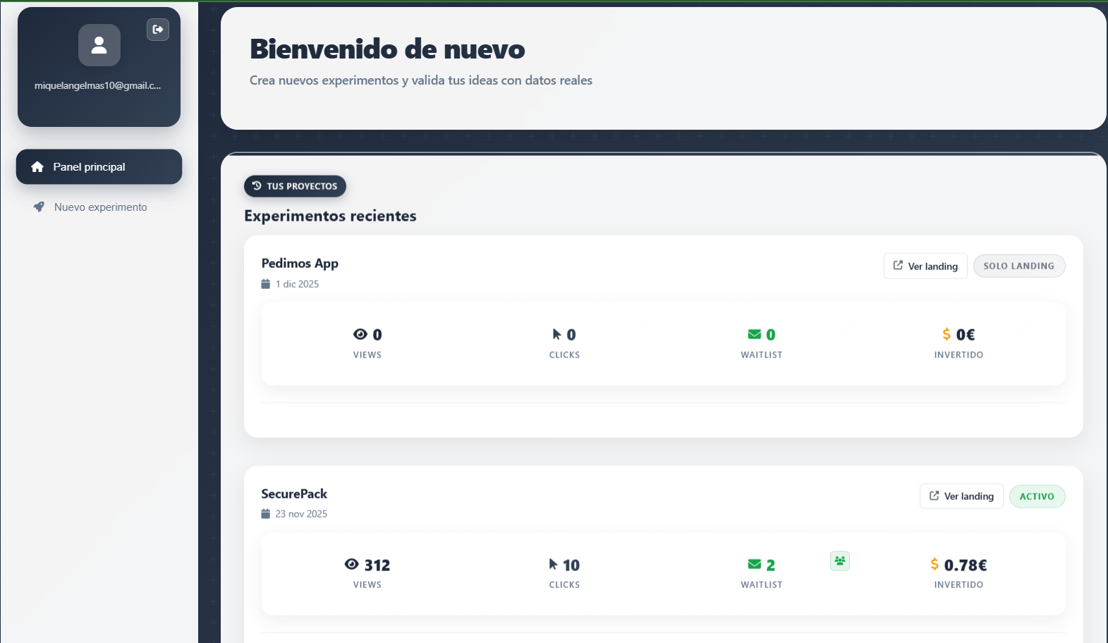 Startup Idea Validation (Waitlist + Ads) gallery image