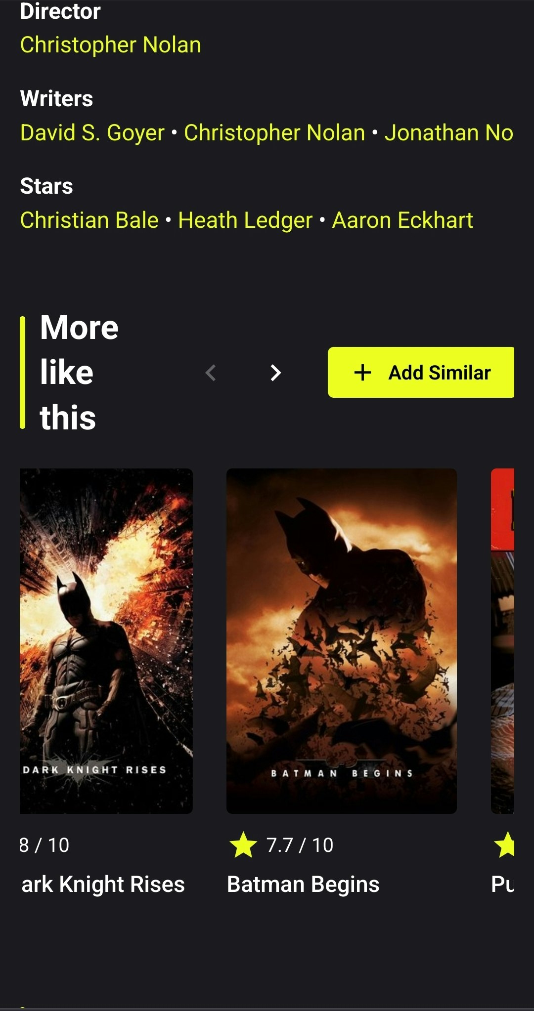 FlixVergelijkbaar - Zoek vergelijkbare films en tv-programma's media 3