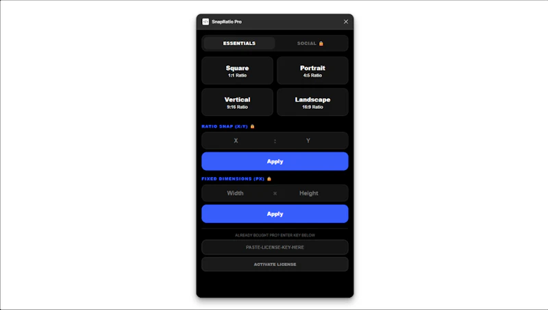 SnapRatio Pro screenshot 1