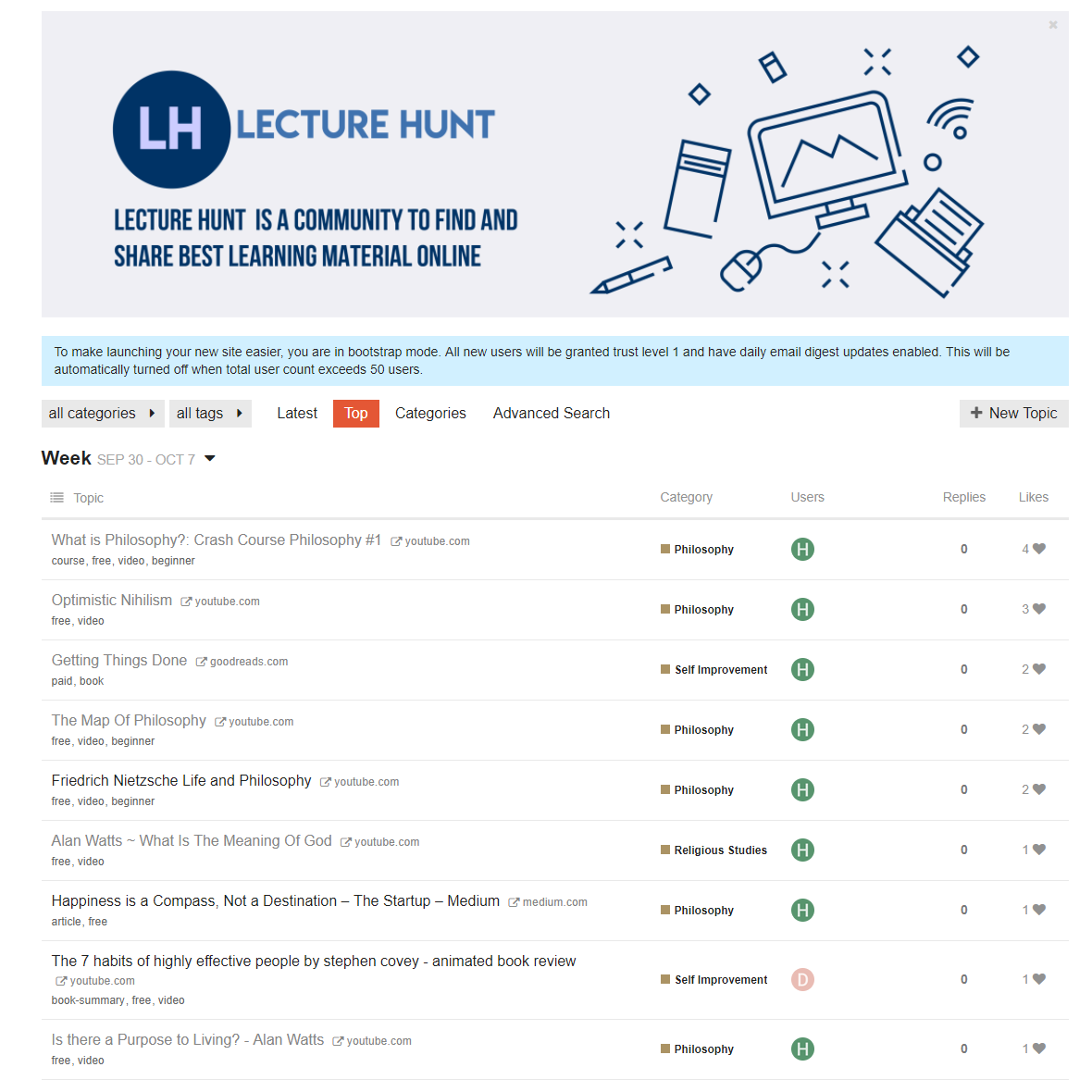 Lecture Hunt gallery image