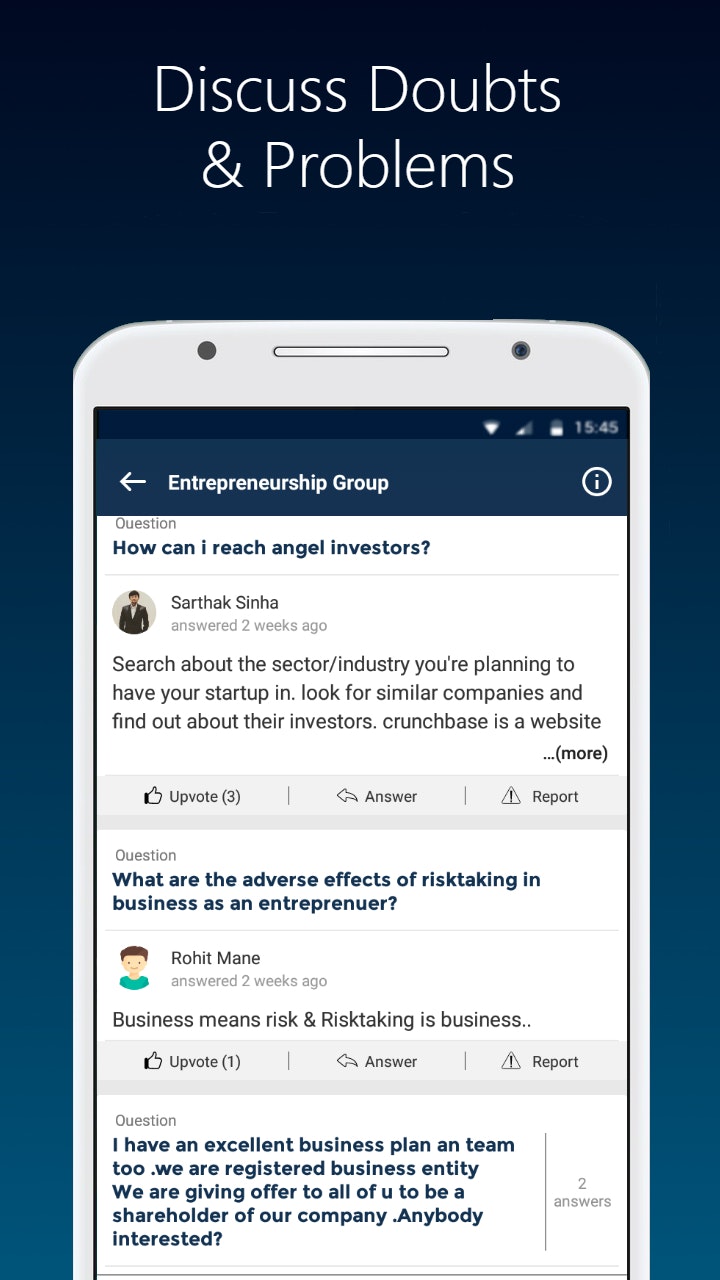 Startup CEO Entrepreneur App: India Funding B-plan gallery image